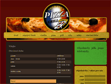Tablet Screenshot of pizzachvalenice.cz